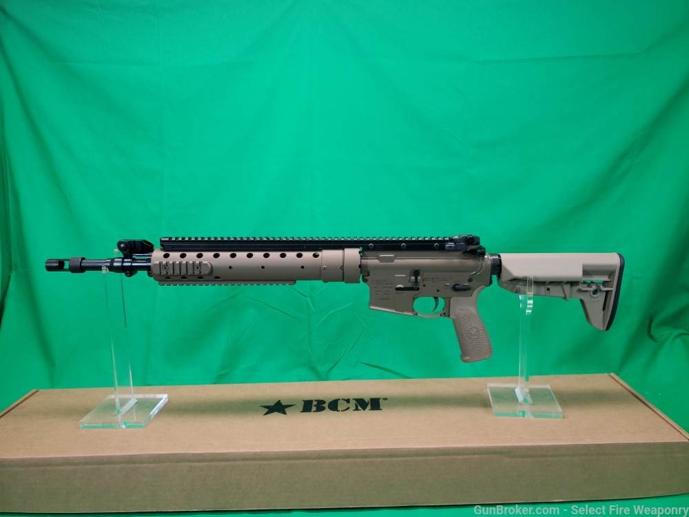 New in Box BCM FDE Mod 0 MK12 5.56 18" AR-15 PRI Rail MK 12 Retro ARMS-img-9