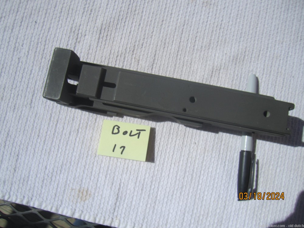 US military M2 BMG 50 cal bolt, stripped, excel' to new cond' fact' finish-img-2