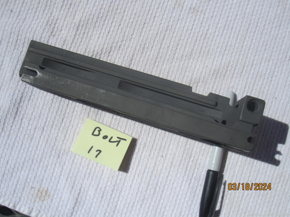 US military M2 BMG 50 cal bolt, stripped, excel' to new cond' fact' finish-img-3