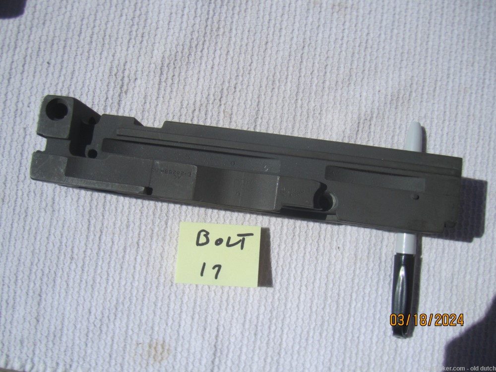 US military M2 BMG 50 cal bolt, stripped, excel' to new cond' fact' finish-img-0