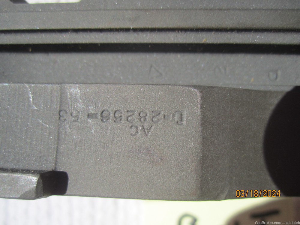 US military M2 BMG 50 cal bolt, stripped, excel' to new cond' fact' finish-img-1