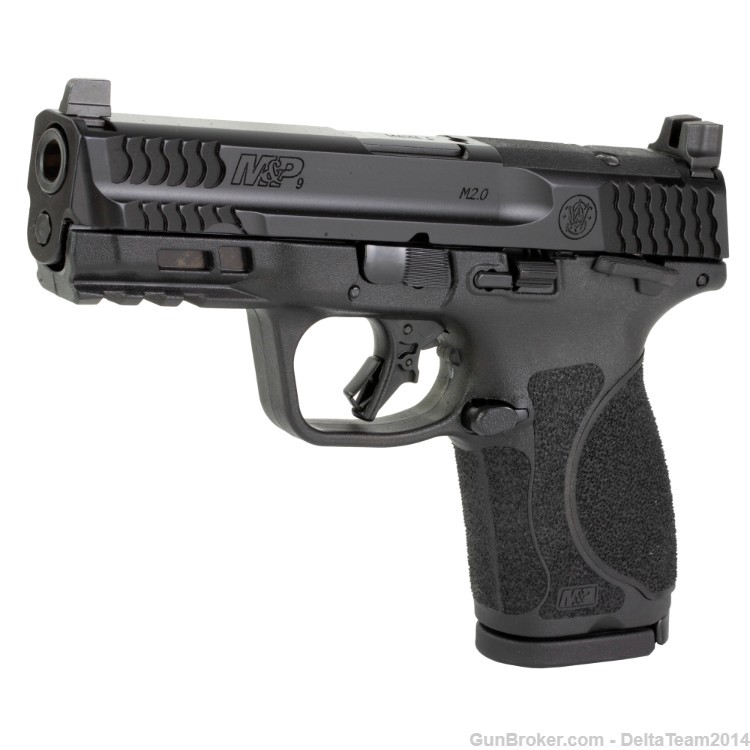 Smith & Wesson M&P9 M2.0 Compact Semi Auto Pistol - 15 Rounds - 2 Mags-img-1