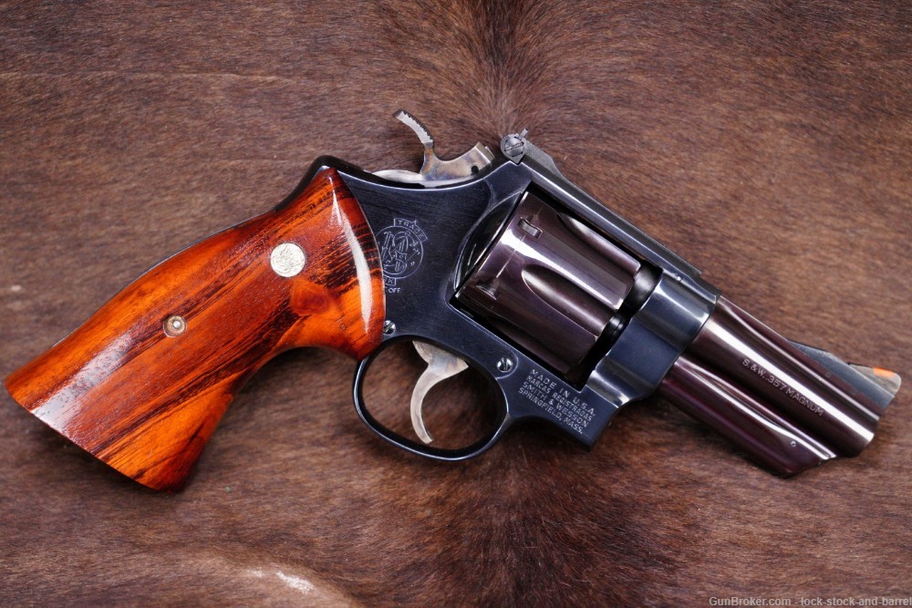 Custom Smith & Wesson S&W Model 28-2 .357 Mag 3.5" Revolver 1972 C&R-img-2