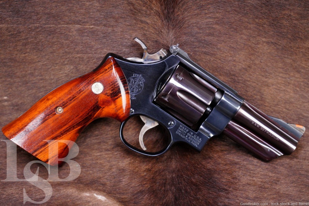Custom Smith & Wesson S&W Model 28-2 .357 Mag 3.5" Revolver 1972 C&R-img-0