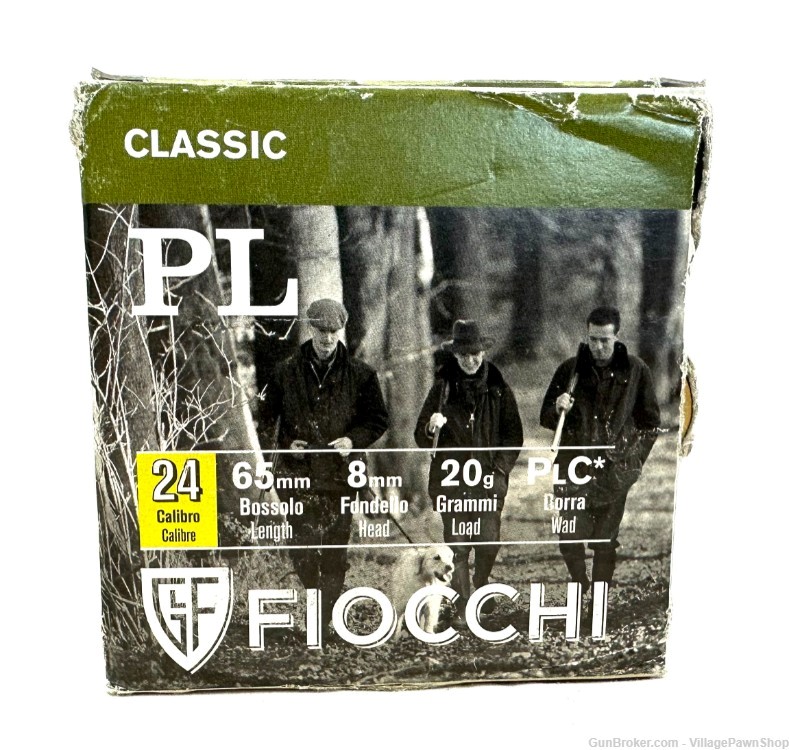 Fiocchi Field Load 24 GA 2.5" Chamber Hunting Cartridges 8mm Head-img-2