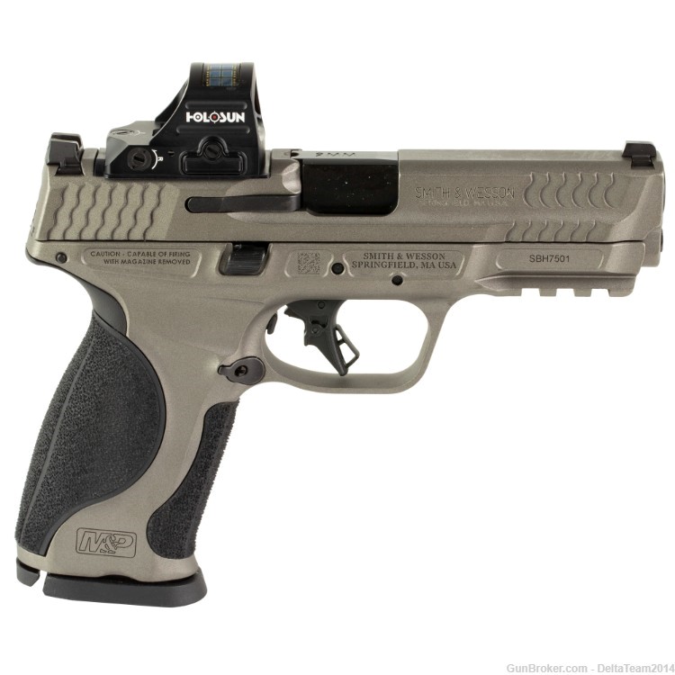Smith & Wesson M&P9 M2.0 Metal Semi Auto Pistol - 17 Rounds - 2 Magazines-img-0