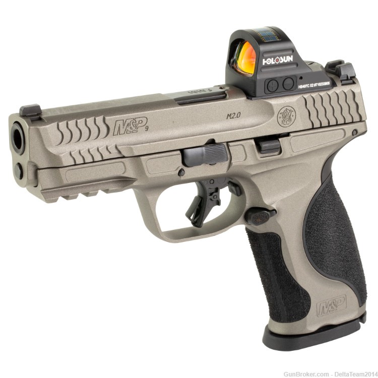 Smith & Wesson M&P9 M2.0 Metal Semi Auto Pistol - 17 Rounds - 2 Magazines-img-1