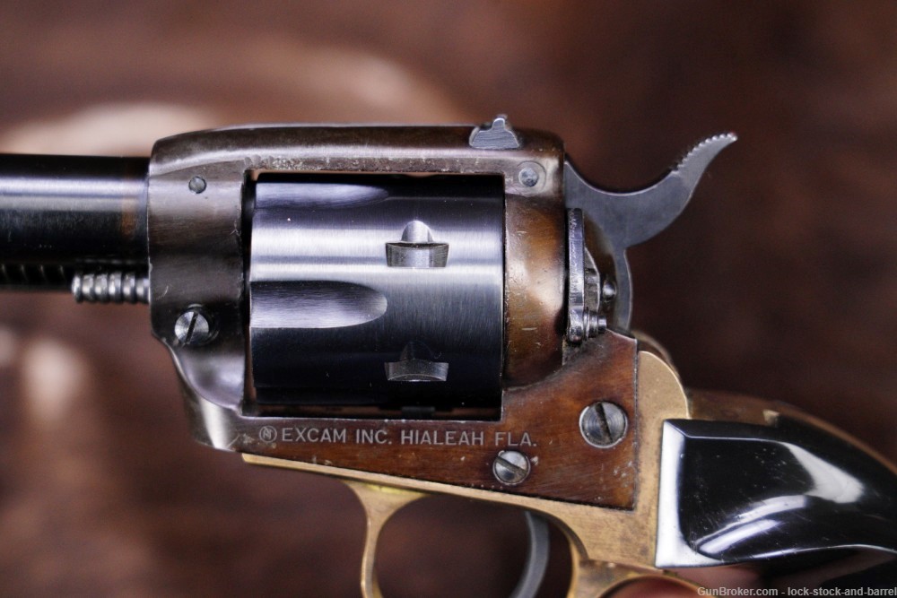 Armi F LLI Tanfoglio Excam Inc Model TA22 TA-22 .22 WMR 6” SA Revolver 1980-img-15