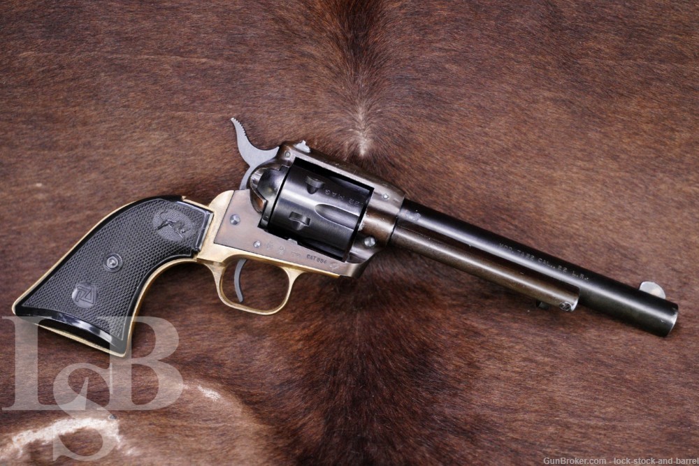 Armi F LLI Tanfoglio Excam Inc Model TA22 TA-22 .22 WMR 6” SA Revolver 1980-img-0
