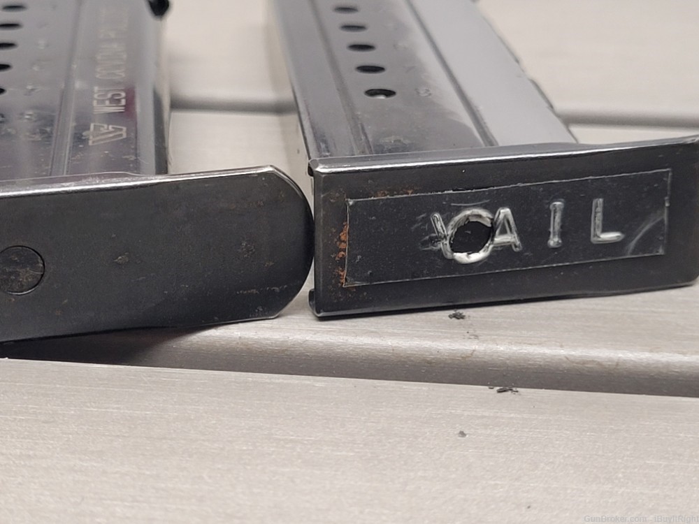 Two H&K P7 M8 8 Round Magazines II IH Date Codes West Covina Police-img-6