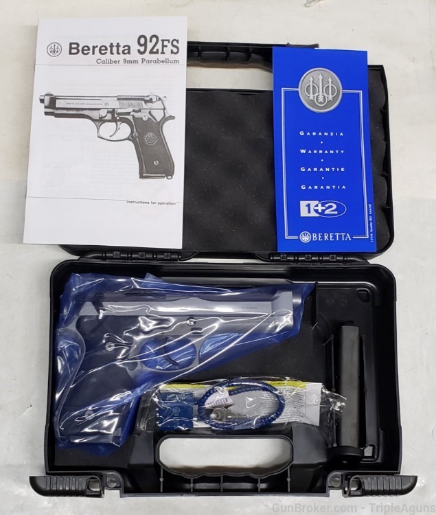 Beretta 92FS Brigadier Inox 9mm 10rd CA LEGAL J92F560CA-img-17