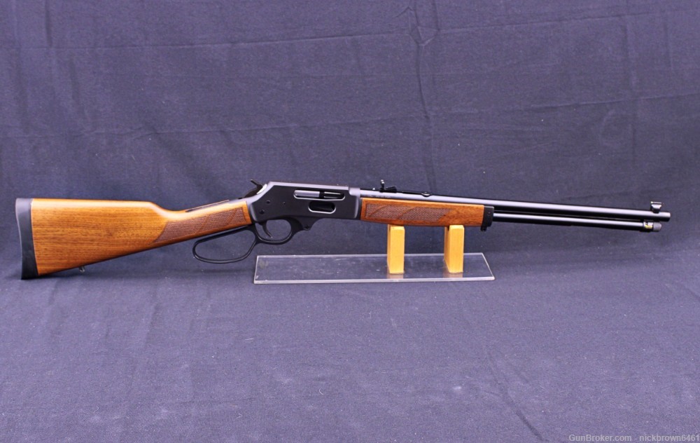 HENRY SIDE GATE LEVER ACTION 30-30 WIN 20" BLUED BBL W/ FACTORY BOX H009GL-img-2