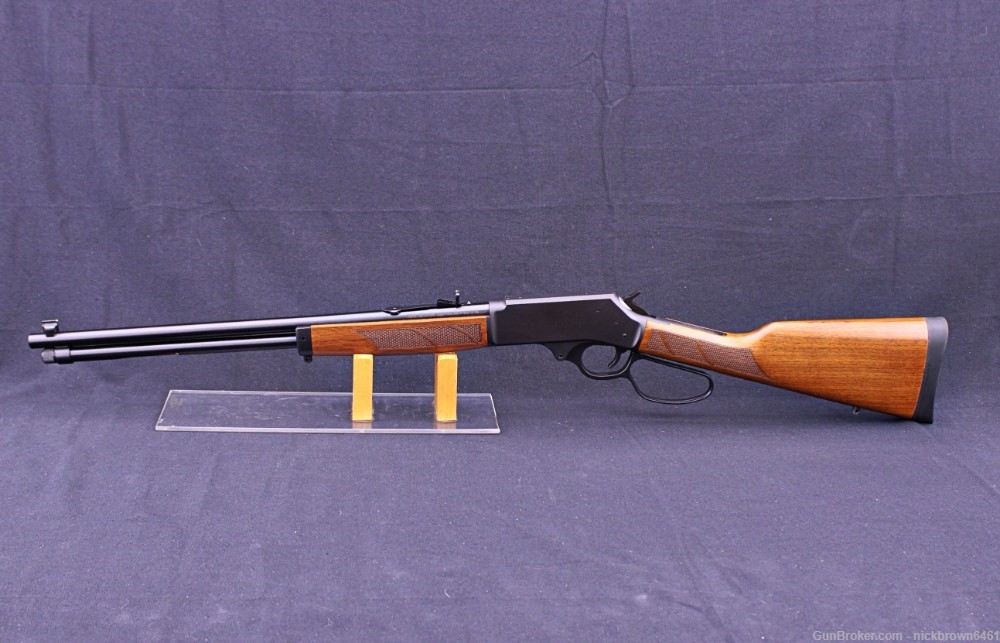 HENRY SIDE GATE LEVER ACTION 30-30 WIN 20" BLUED BBL W/ FACTORY BOX H009GL-img-3