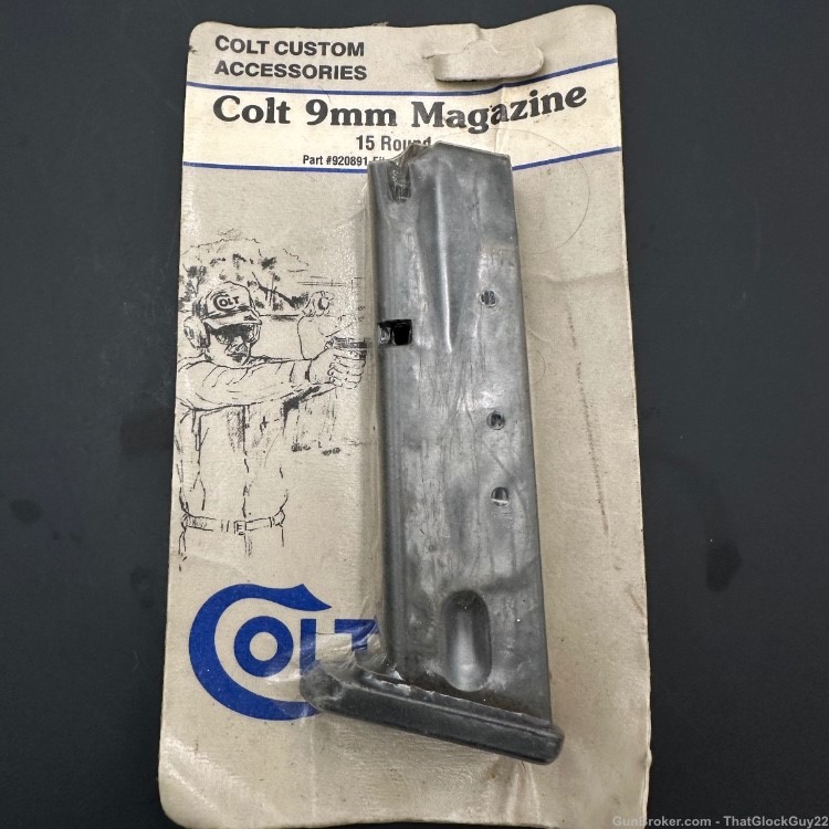 Colt All American 2000 9mm Sealed Factory Magazine 15rd Clip-img-0