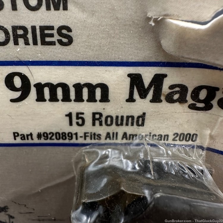 Colt All American 2000 9mm Sealed Factory Magazine 15rd Clip-img-2