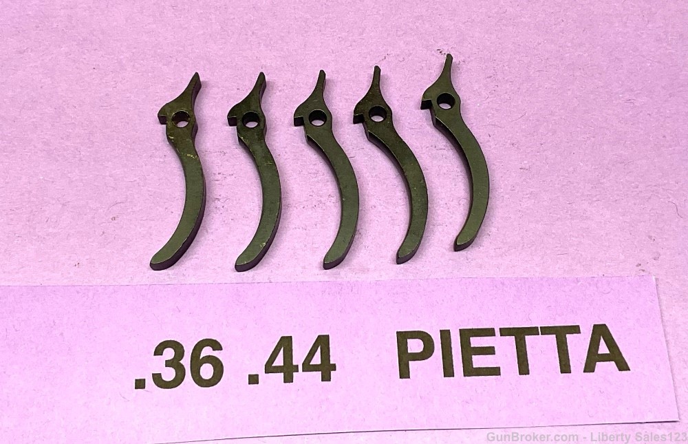 ( 5 ) YES YOU GET FIVE  New Pietta 1851 1860 1861 .36 & .44 - TRIGGER PARTS-img-1