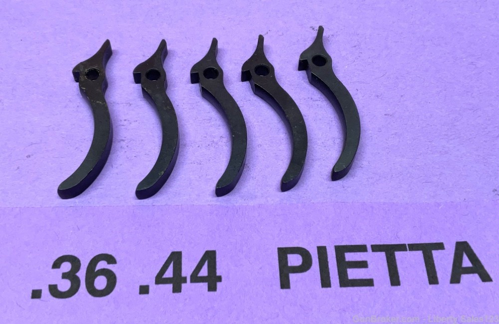 ( 5 ) YES YOU GET FIVE  New Pietta 1851 1860 1861 .36 & .44 - TRIGGER PARTS-img-0
