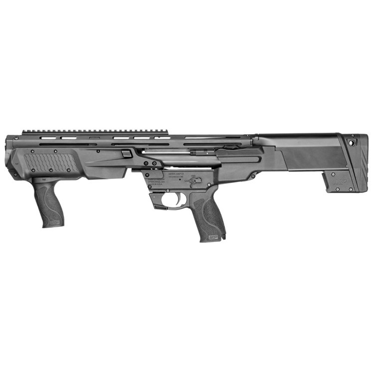 Smith & Wesson M&P12 12ga Matte Black Bullpup Shotgun 12490-img-1