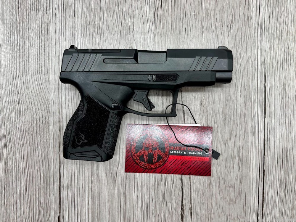 Taurus GX4 XL 9mm Luger 3.70" Black Steel TORO Optic Cut Slide Polymer Grip-img-2