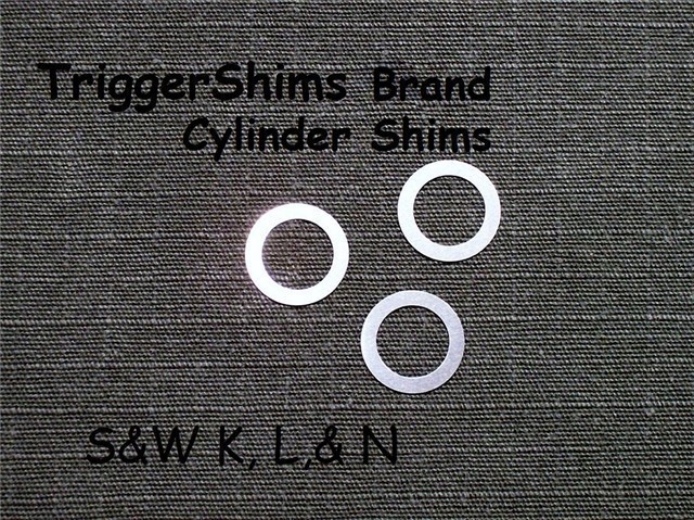 Smith & Wesson K L N Cylinder / Endshake Shims 4 Pak-img-0