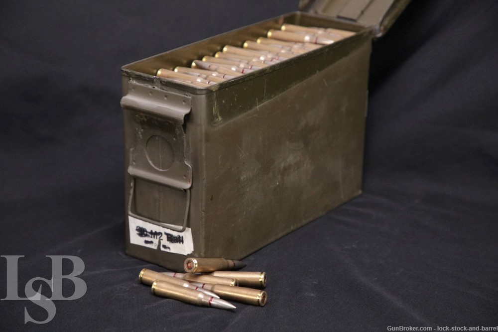 400x 7.5x54 French Ammunition French FMJ Magnetic Bullets in an Ammo Can-img-0