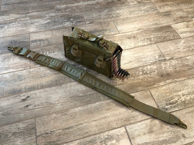 NOS USGI MOLLE Ammo Bag M249 M249s M240 Beltfed PKM RPD M60 Fightlite MCR-img-1