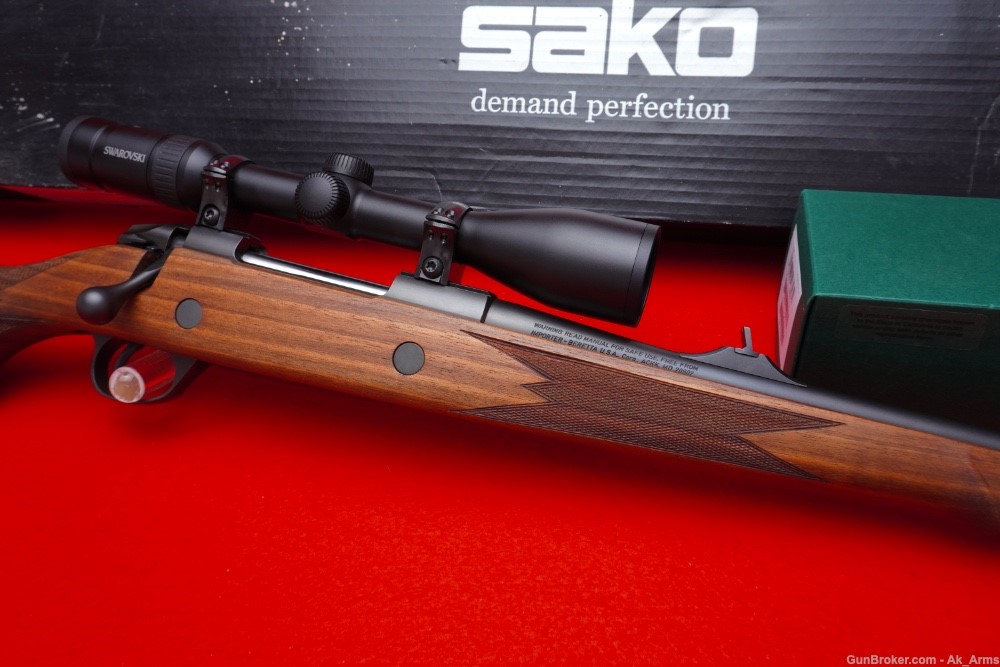 Desired Sako Model 85M Mannlicher Bolt Action Rifle 6.5X55 SE w/Swarovski-img-6