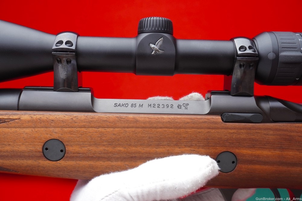 Desired Sako Model 85M Mannlicher Bolt Action Rifle 6.5X55 SE w/Swarovski-img-9