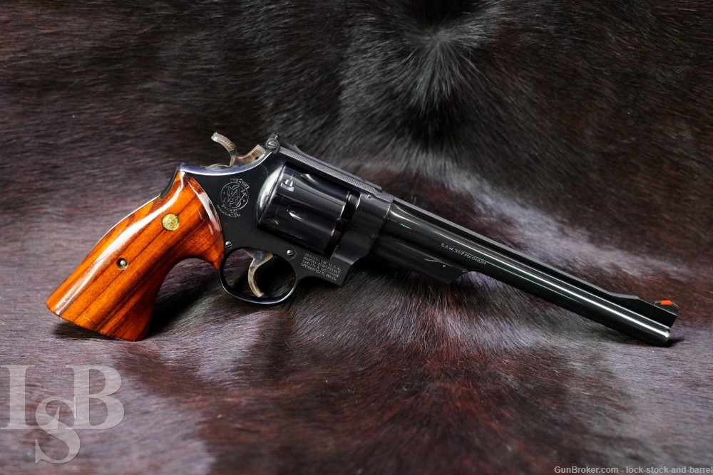 Smith & Wesson S&W Model 27-2 The .357 Magnum 8 3/8" DASA Revolver 1973 C&R-img-0
