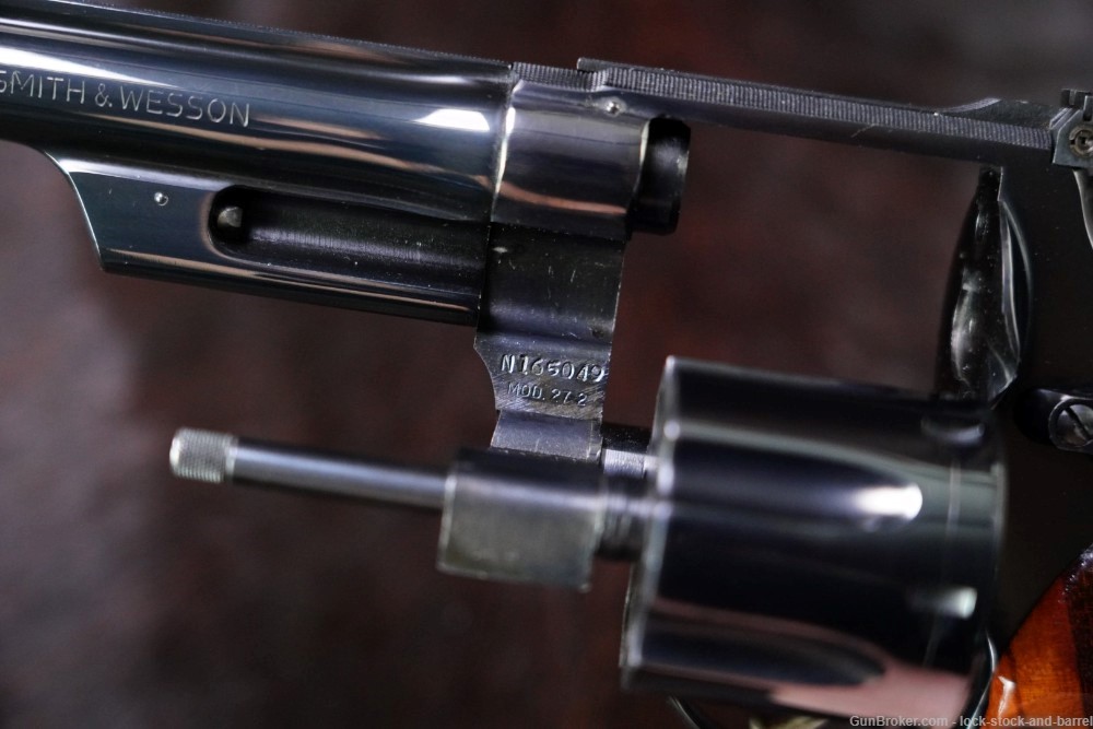 Smith & Wesson S&W Model 27-2 The .357 Magnum 8 3/8" DASA Revolver 1973 C&R-img-13