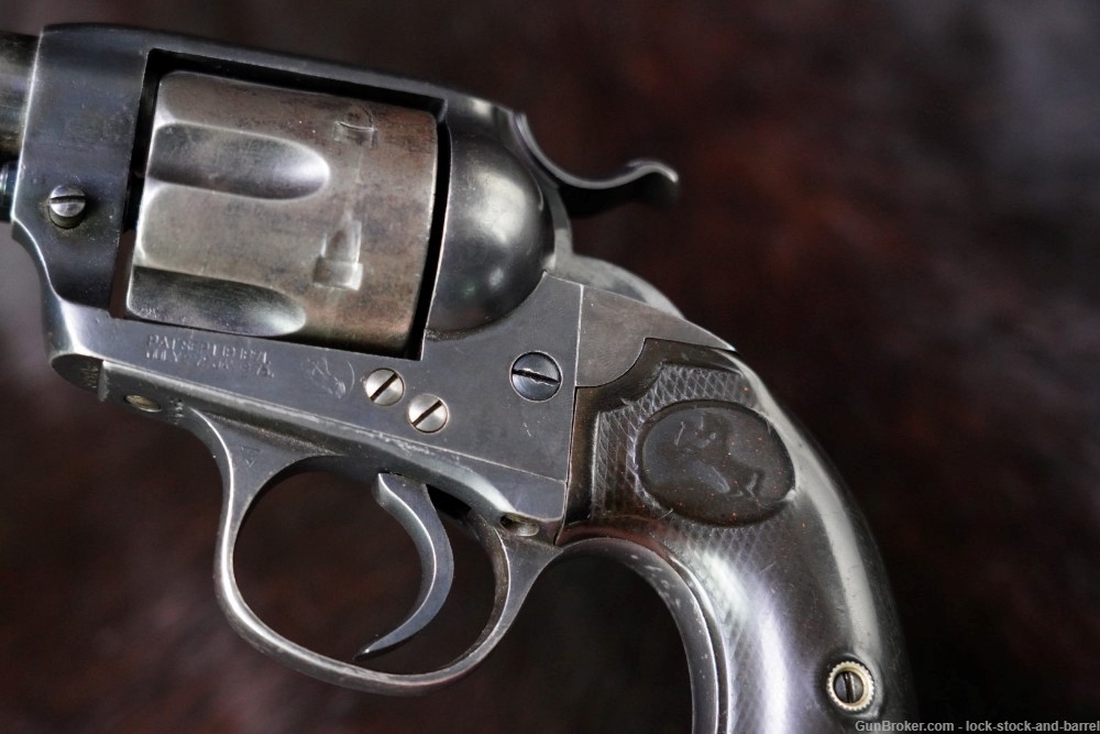 Colt 1st Gen Bisley Single Action Army SAA .38-40 WCF Revolver, 1912 C&R-img-12