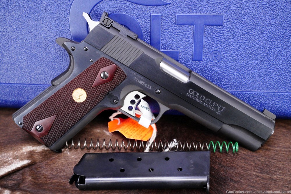 Colt Series 70 Gold Cup National Match O5870A1 .45 ACP 1911 Semi-Auto, C&R-img-2