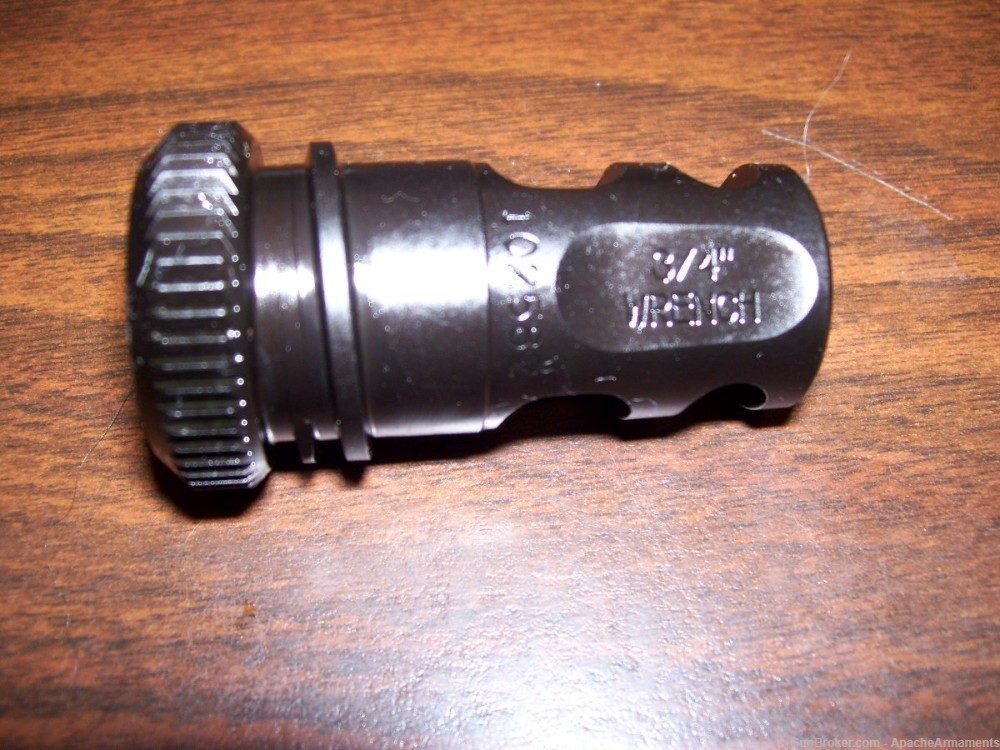 Advanced Armament  (AAC) Blackout Muzzle Brake 51T 1/2x28 51 tooth unmarked-img-5