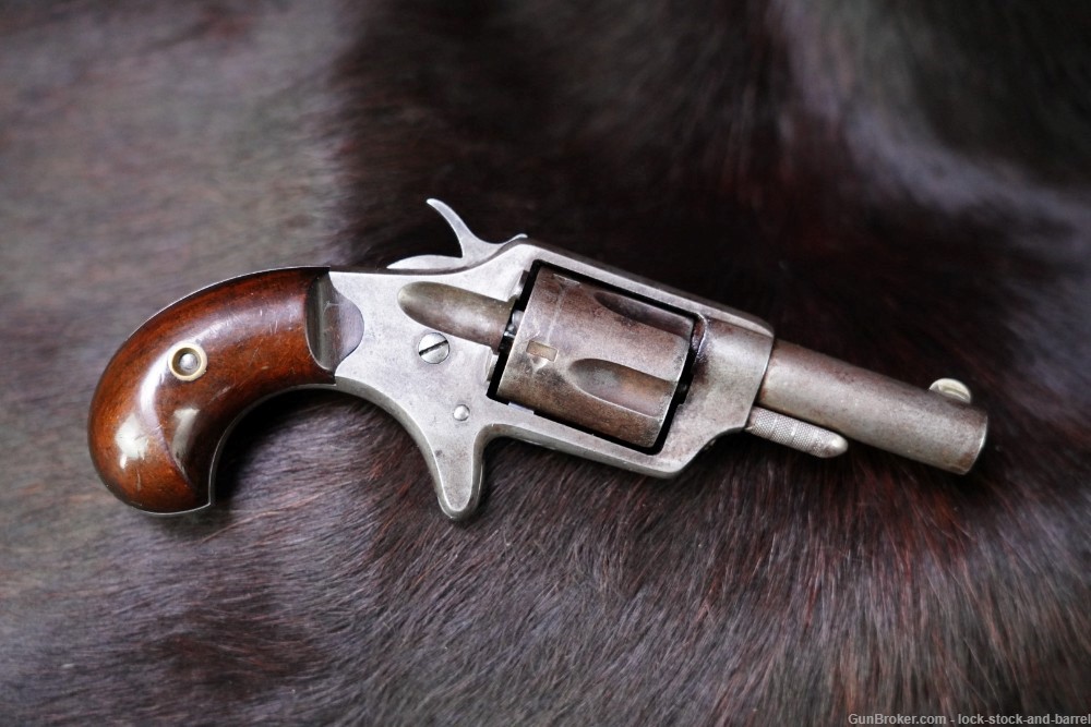 Colt New Line 1st Model .32 Rimfire Single Action Revolver, 1874 Antique-img-2