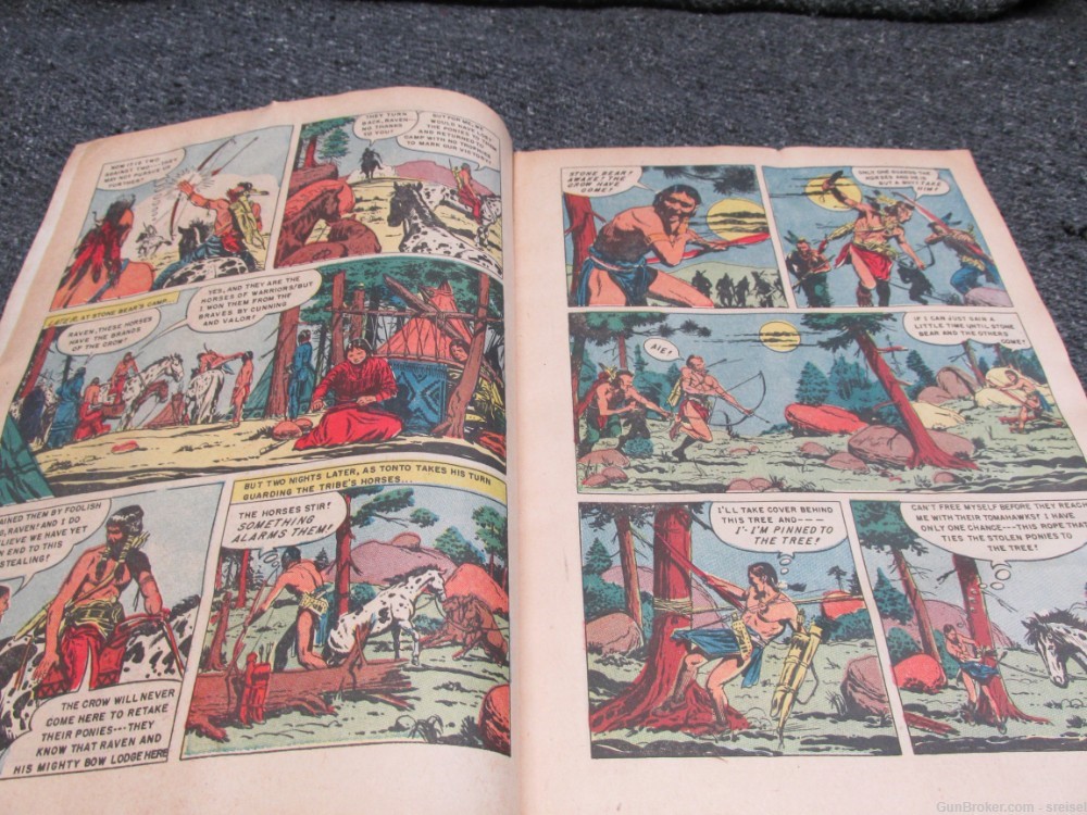 FEBRUARY-APRIL1954  DATED THE LONE RANGER'S COMPANION "TONTO" COMIC BOOK-img-5