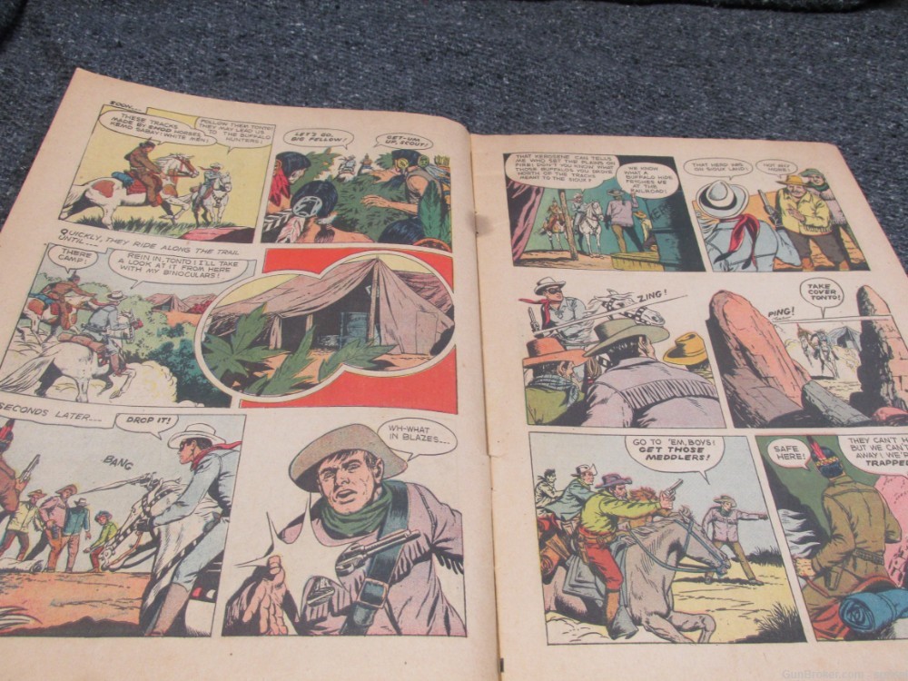 AUGUST-SEPTEMBER 1959 DATED THE LONE RANGER COMIC BOOK-img-5
