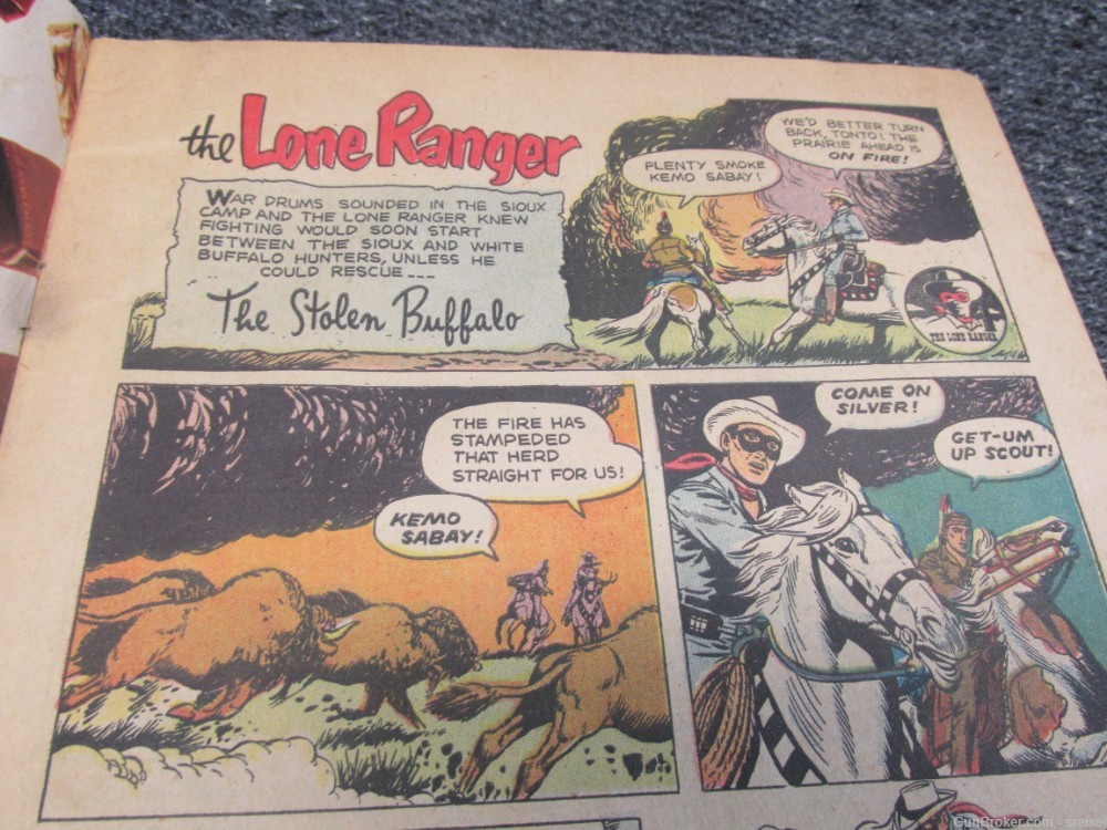 AUGUST-SEPTEMBER 1959 DATED THE LONE RANGER COMIC BOOK-img-4