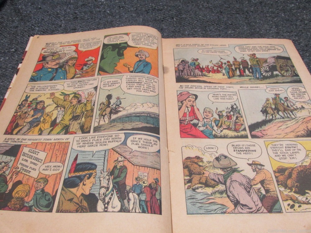 AUGUST-SEPTEMBER 1959 DATED THE LONE RANGER COMIC BOOK-img-6