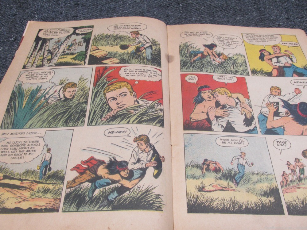 AUGUST-SEPTEMBER 1959 DATED THE LONE RANGER COMIC BOOK-img-7