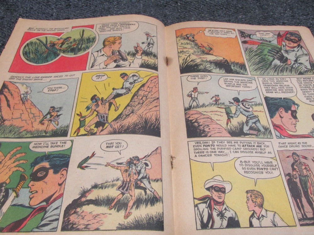 AUGUST-SEPTEMBER 1959 DATED THE LONE RANGER COMIC BOOK-img-8