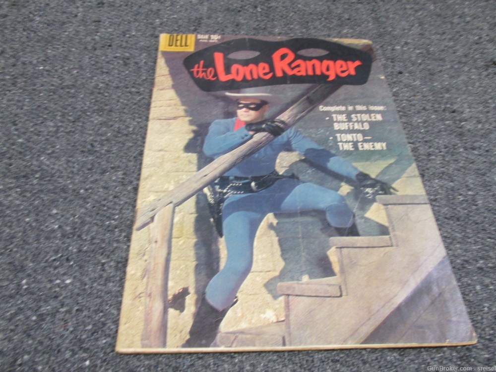 AUGUST-SEPTEMBER 1959 DATED THE LONE RANGER COMIC BOOK-img-0