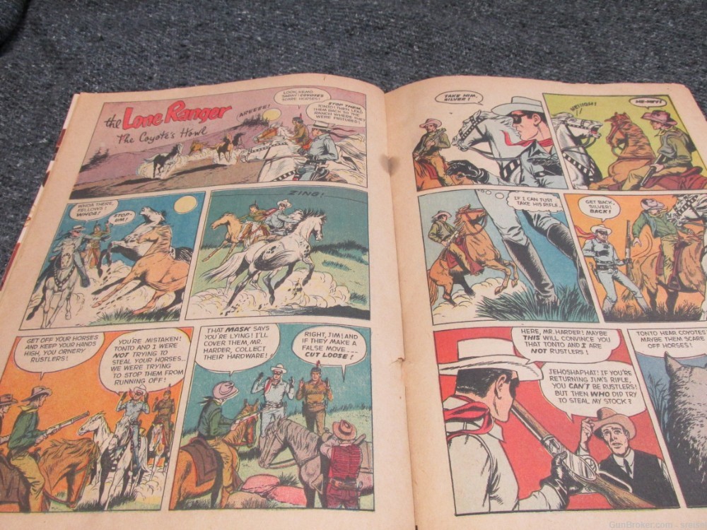 AUGUST-SEPTEMBER 1959 DATED THE LONE RANGER COMIC BOOK-img-9