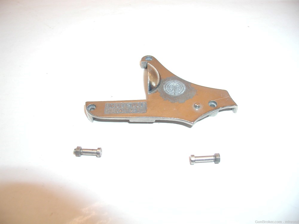 EIG 1960 Starter Pistol Cal .22 Sideplate and two Screws w/ Nuts-img-0