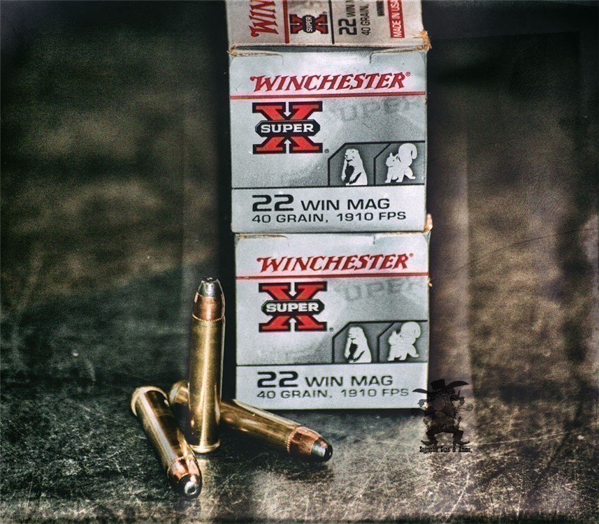 22 MAGNUM WINCHESTER SUPERX 40 Grain 22 Mag 1910 FPS JHP 100 Rounds-img-1
