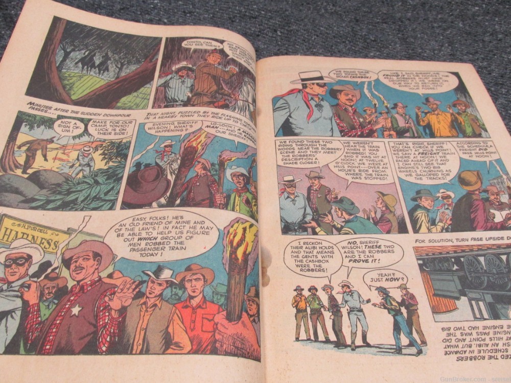 DECEMBER-JANUARY 1962 DATED THE LONE RANGER COMIC BOOK-img-6