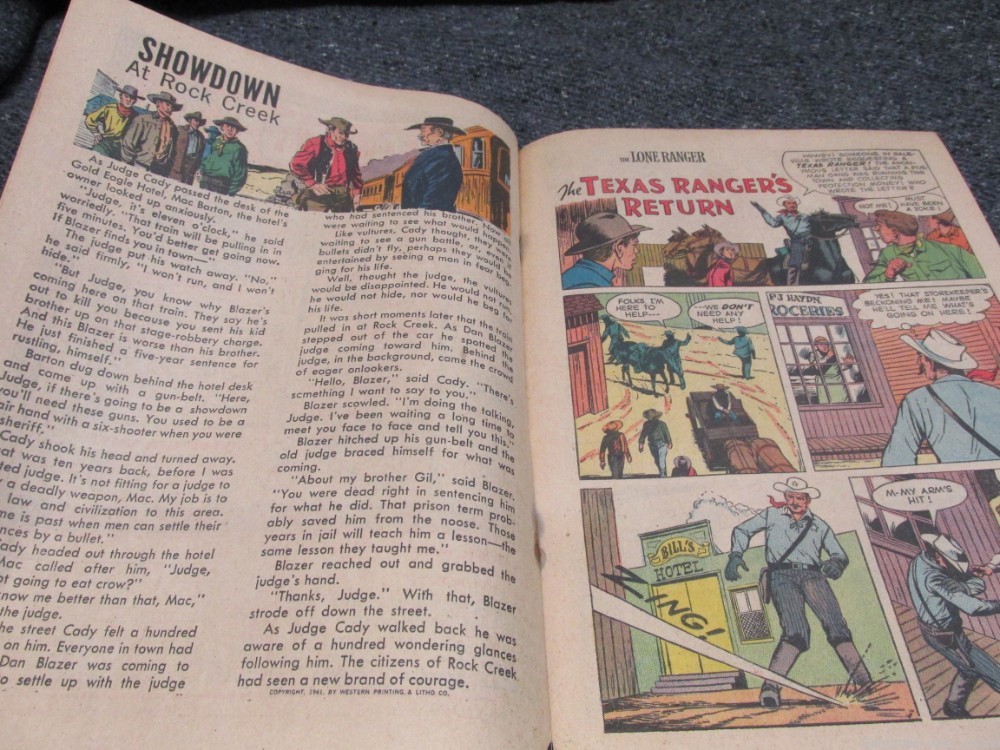 DECEMBER-JANUARY 1962 DATED THE LONE RANGER COMIC BOOK-img-7