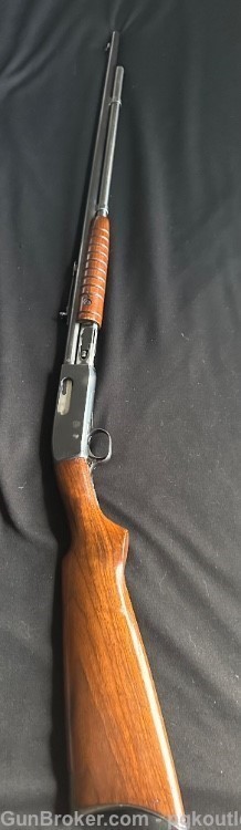 1924 Remington Model 25 Slide-Action Rifle, #12674, .25-20 cal., 24" round -img-0