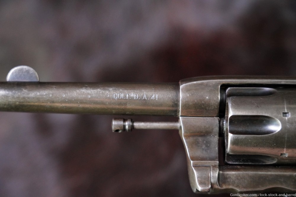 Colt Model New Navy .41 Long/Short 4 1/2” Double Action Revolver, 1899 C&R-img-9