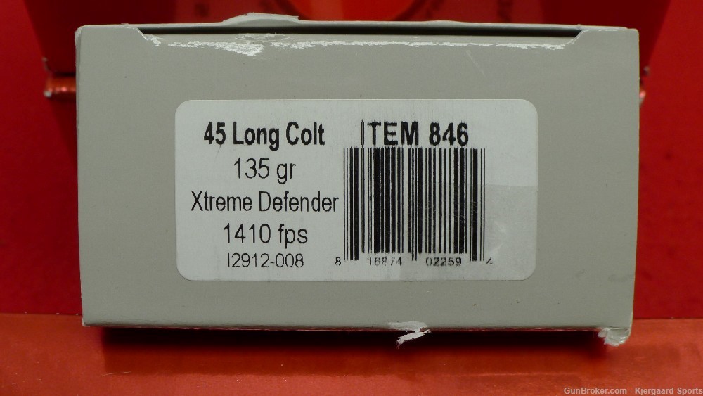 45 Long Colt Underwood Xtreme Defender 135gr 20rd-img-0