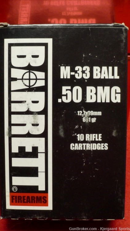 50 BMG Barrett M-33 661gr FMJ 10rd-img-1